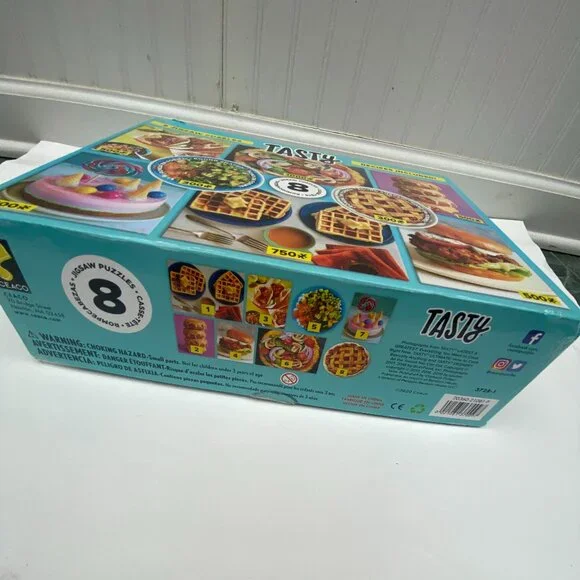 Tasty Puzzle 8 Puzzles in one Ceaco puzzles jigsaw Food puzzles 8 puzzles - Picture 3 of 7